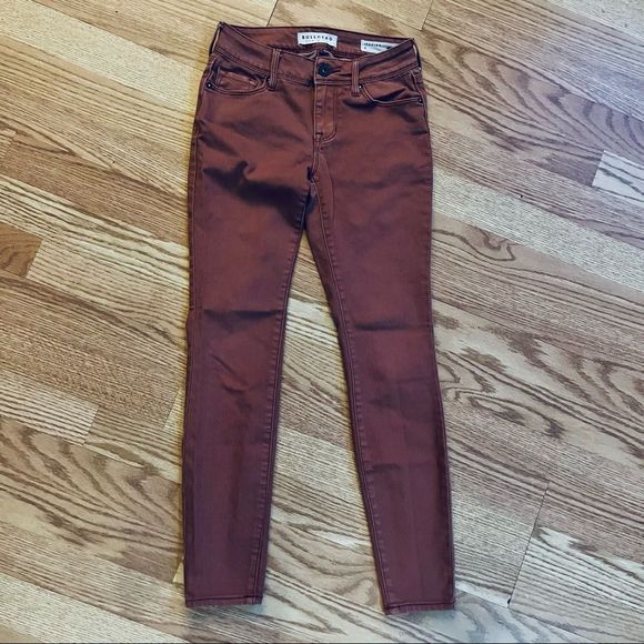 Bullhead Denim Co. Rust Jeggings Size 0 - Picture 2 of 7